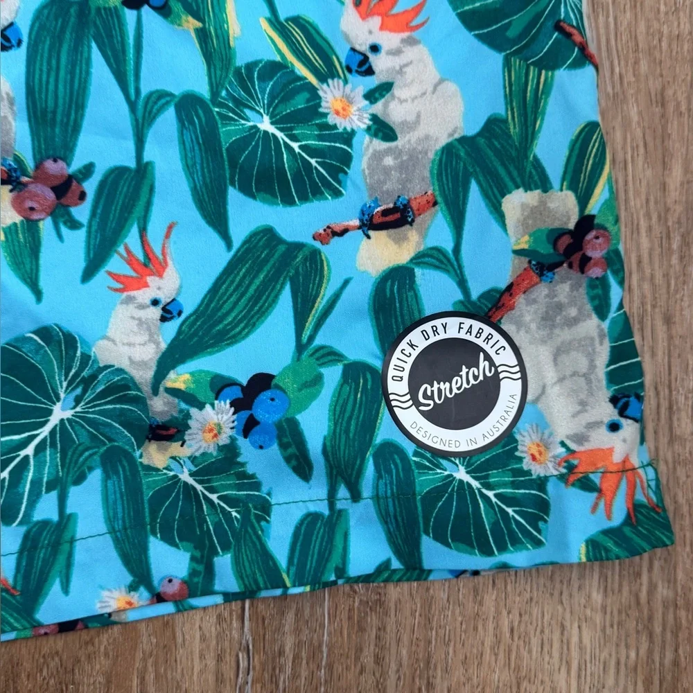 Cove Australia Men’s Swim Trunks Tropical Print Size L